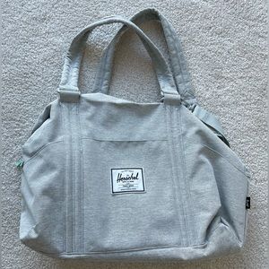 Herschel Grey Diaper Bag
